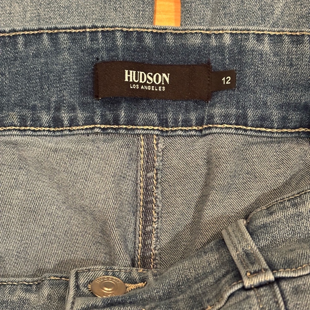 Hudson Jeans Wide Leg Flare Cropped - Picture 2 of 8